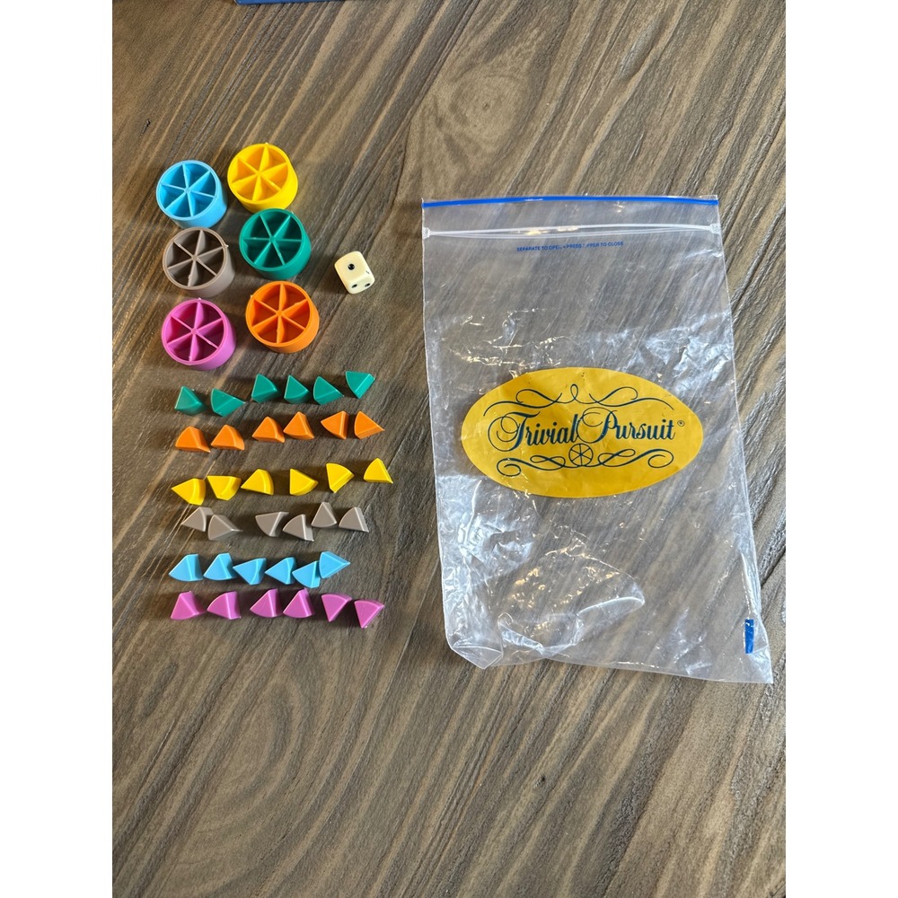 Vintage 1987 Trivial Pursuit Parker Brothers Genus Edition Vol II Board Game - Picture 6 of 8